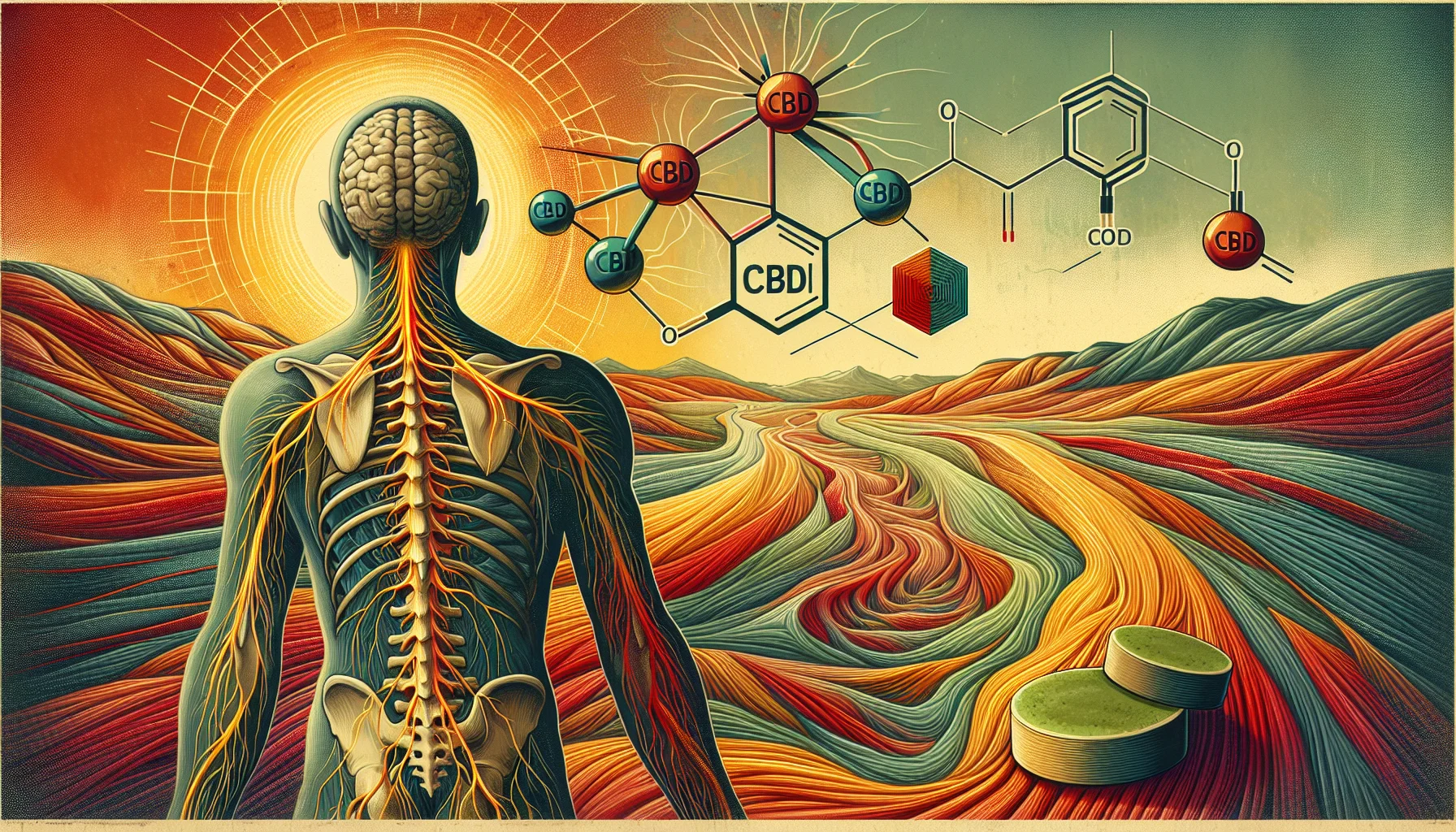 Mecanismos antidolor del CBD